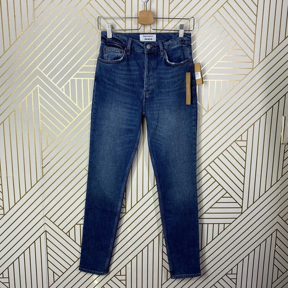 REFORMATION Serena High Waist Skinny Jeans in Kasai Blue‎ Size US 25 - Picture 2 of 12